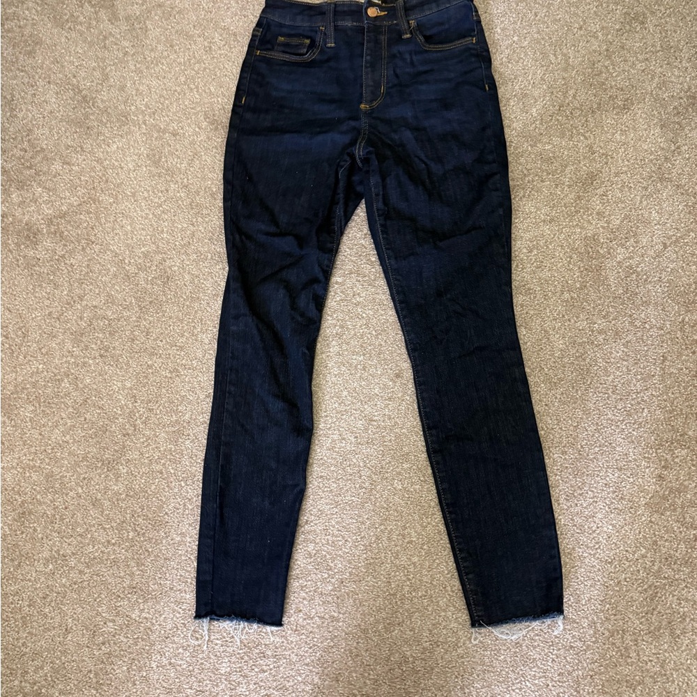 Universal Thread Dark Indigo High-Rise Skinny Jeans